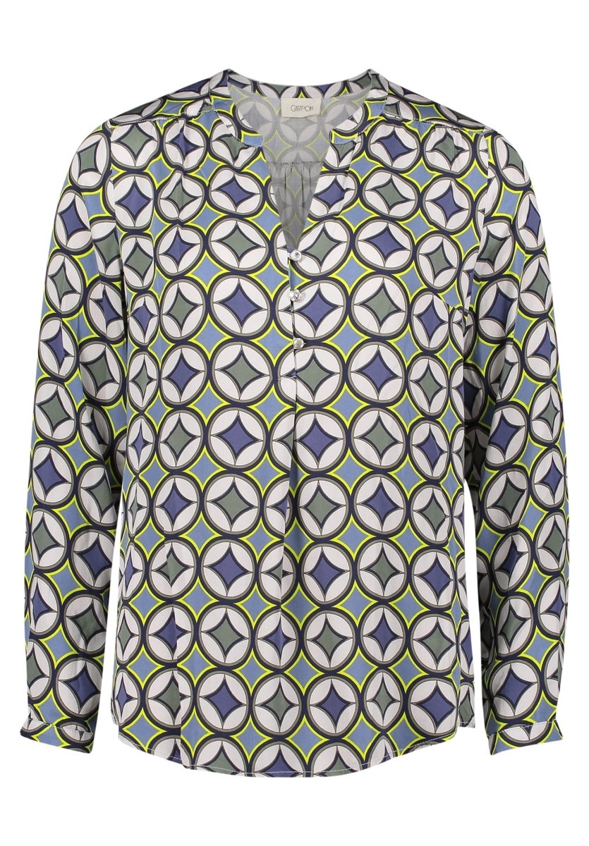 Cartoon Blusein der Farbe Blue Green