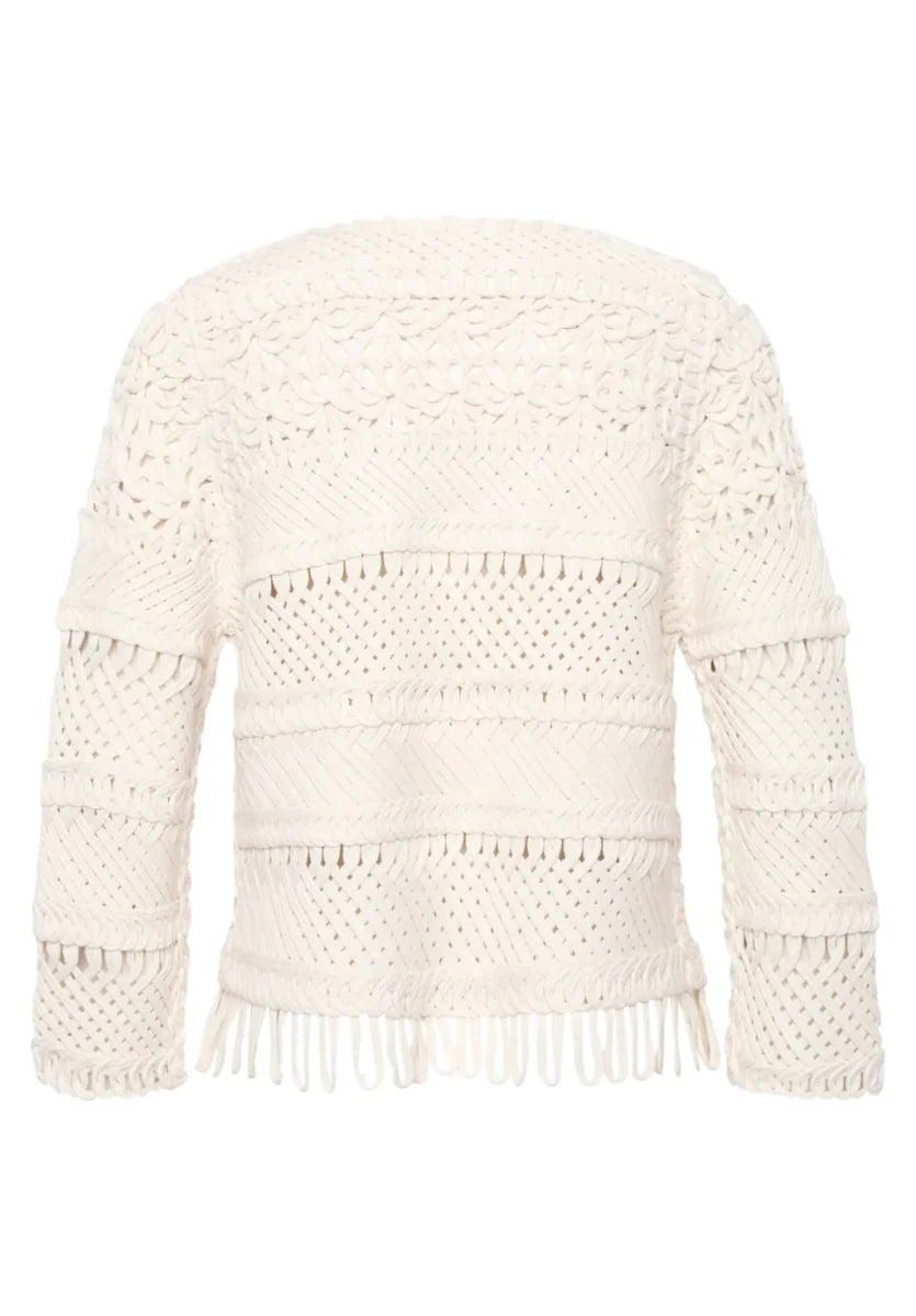 Cartoon Casual - Strickjacke Beige