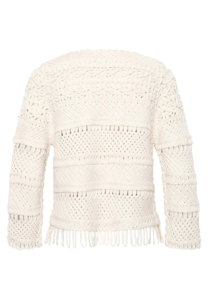 Cartoon Casual - Strickjacke Beige