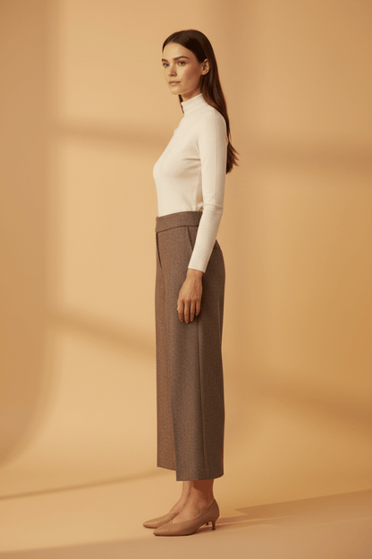 Cartoon Hose Casua Brown/Cream