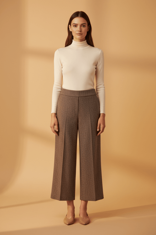 Cartoon Hose Casua Brown/Cream