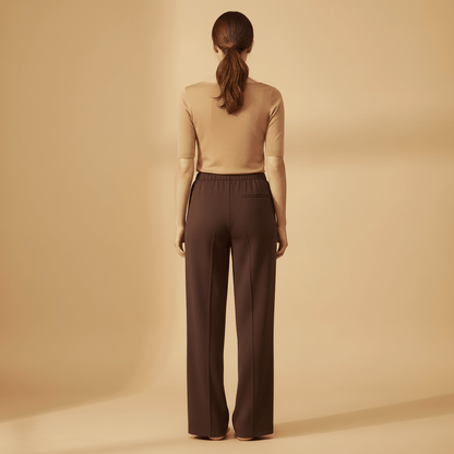 Cartoon Hose Casual 1/1 Länge Black Coffee
