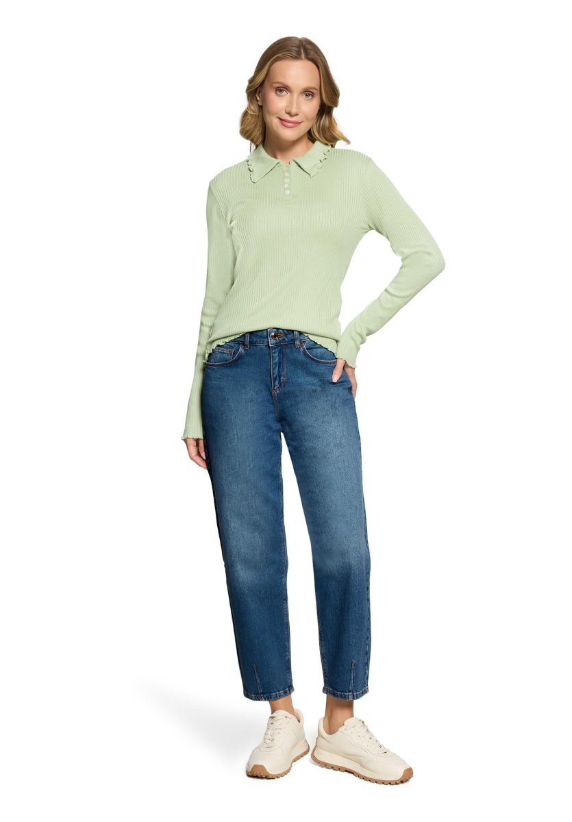Cartoon Hose Jeans 1/1 Länge Dark Blue Denim