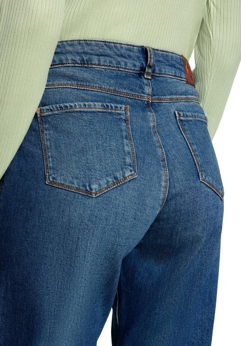 Cartoon Hose Jeans 1/1 Länge Dark Blue Denim
