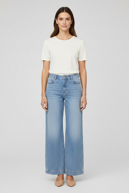 Cartoon Hose Jeans 1/1 Länge Middle Blue Denim