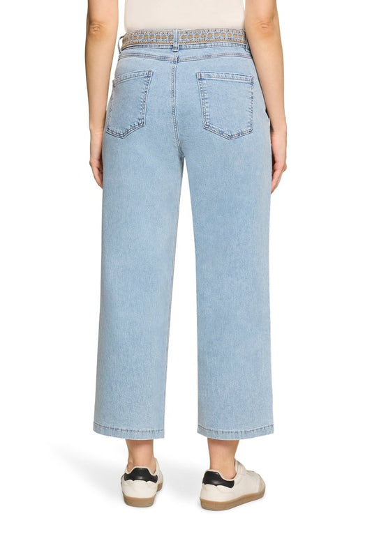 Cartoon Hose Jeans 7/8 LAEnge in der Farbe Blau