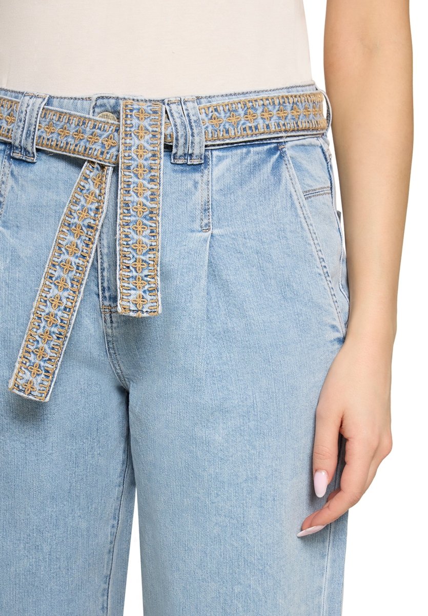 Cartoon Hose Jeans 7/8 LAEnge in der Farbe Blau