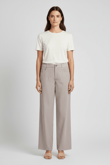Cartoon Hose Jeans Taupe Hell