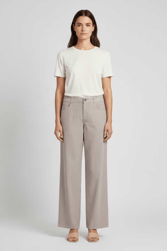 Cartoon Hose Jeans Taupe Hell