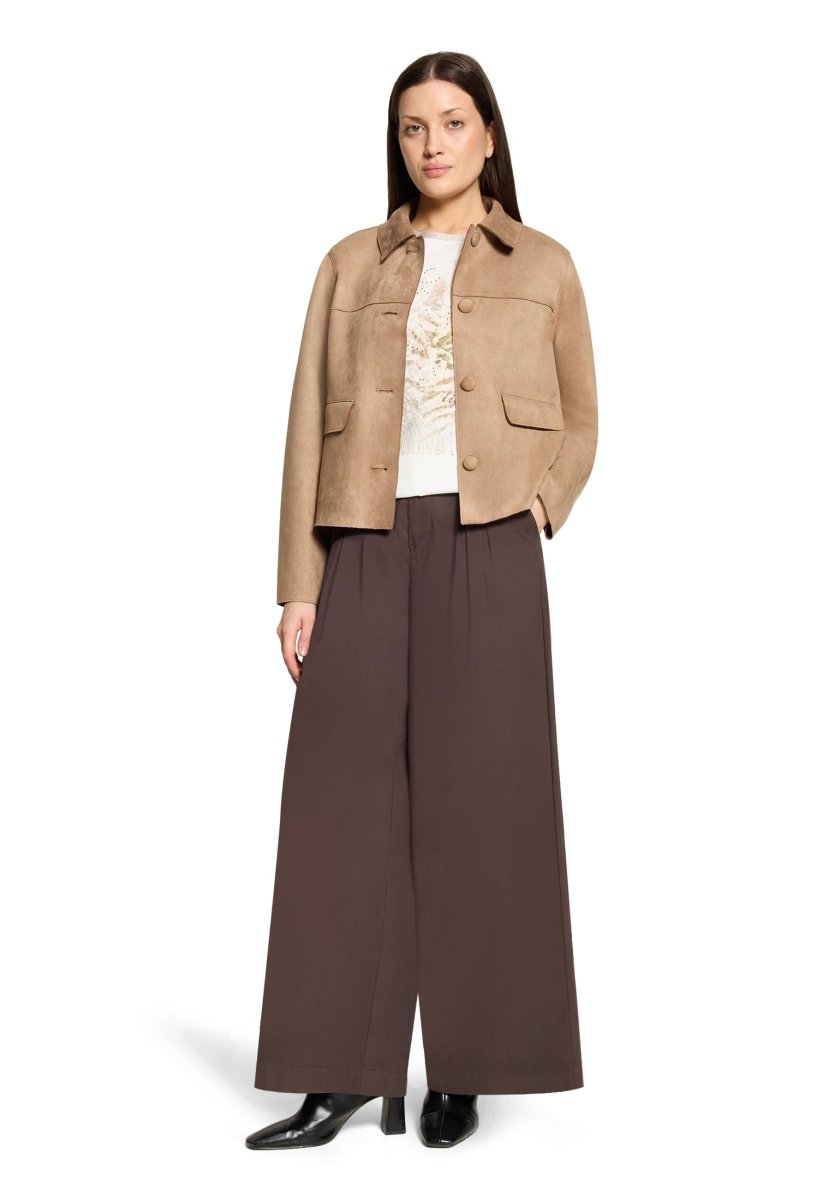 Cartoon Jacke Casual in der Farbe Sand
