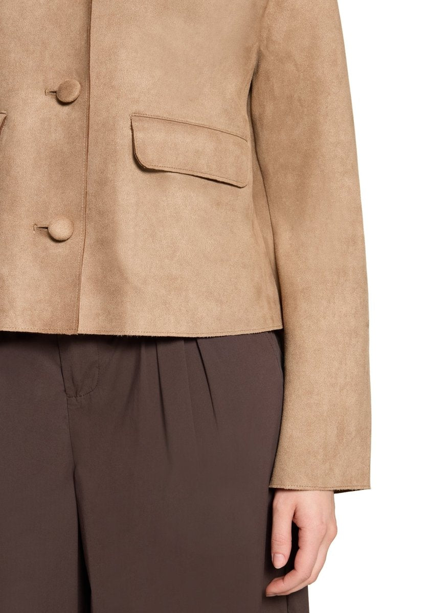 Cartoon Jacke Casual in der Farbe Sand