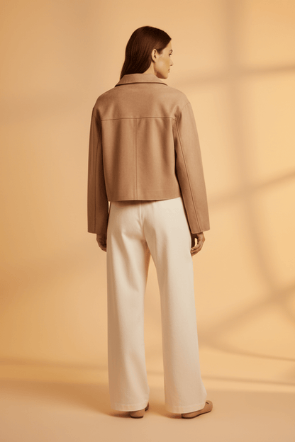 Cartoon Jacke Casual in der Farbe Sand
