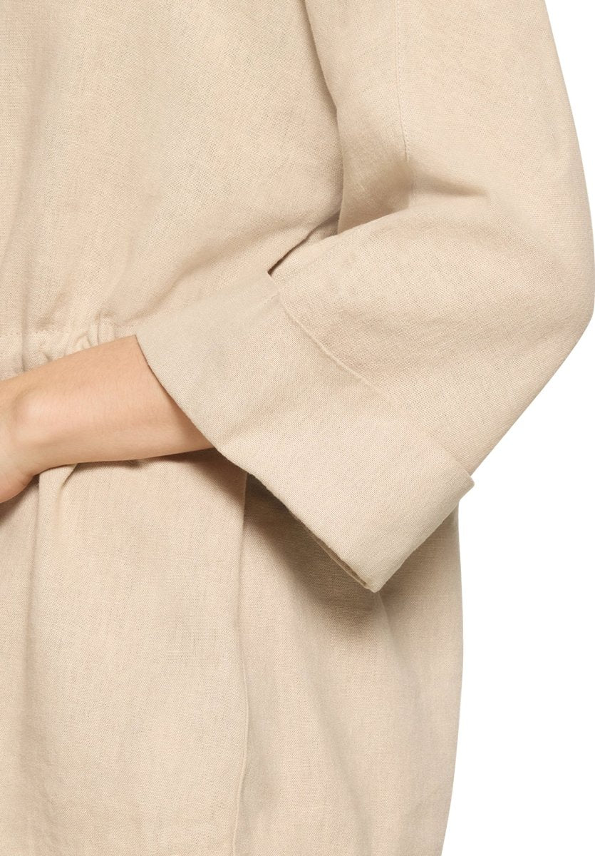 Cartoon Jacke Kurzarm in der Farbe Beige