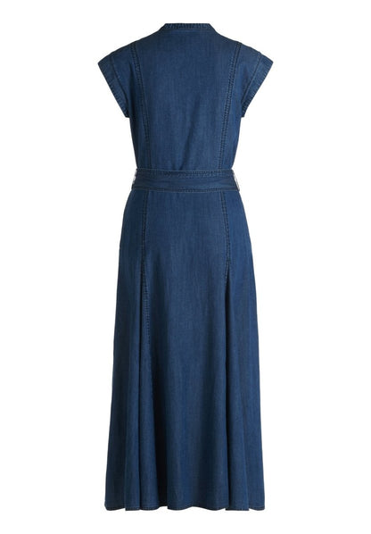 Cartoon Jeans Kleid Kurz 1/2 Arm in der Farbe Blau