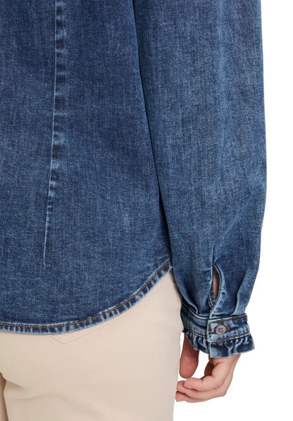 Cartoon Jeansbluse Dark Blue Denim