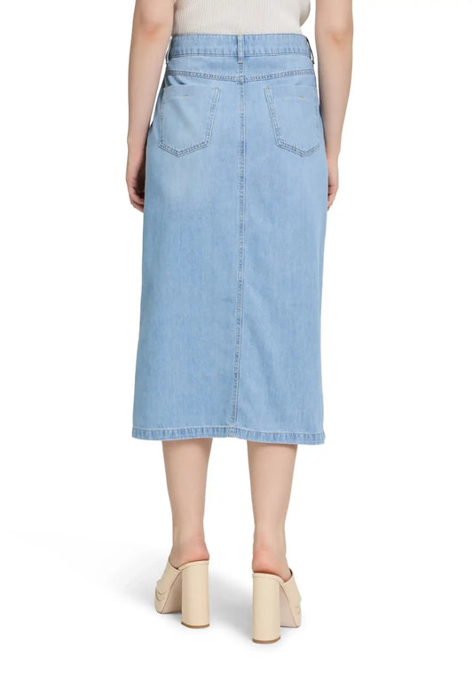 Cartoon Jeansrock in der Farbe Blau