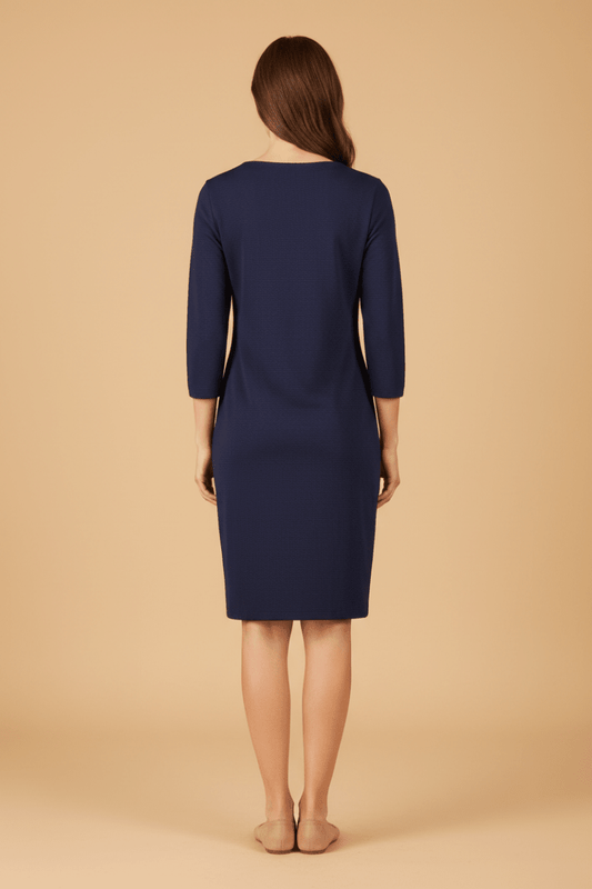 Cartoon Kleid in der Farbe Mitternachtsblau