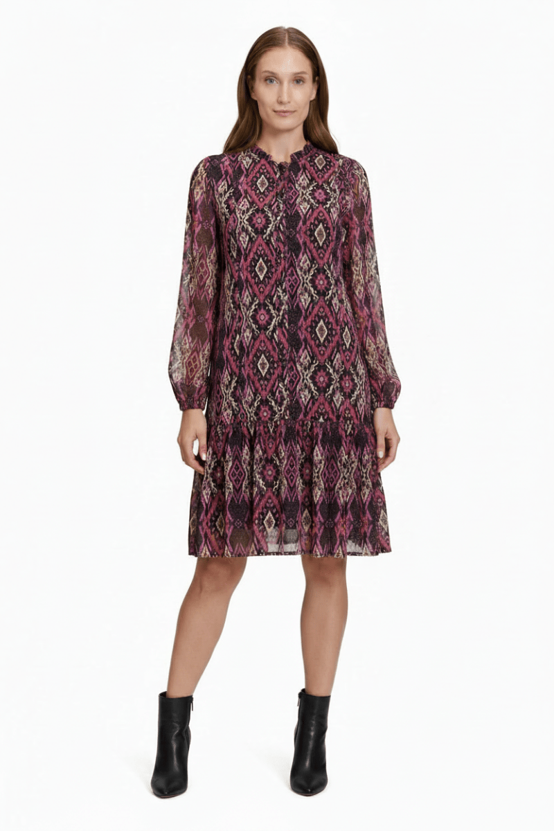 Cartoon Kleid in der Farbe Violet