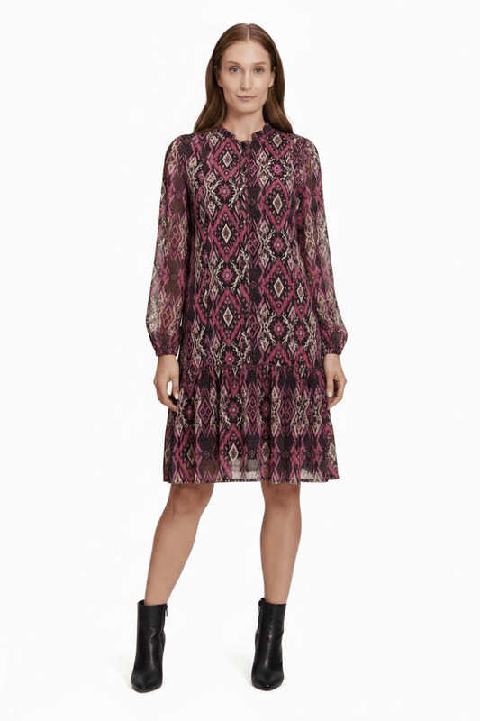 Cartoon Kleid in der Farbe Violet