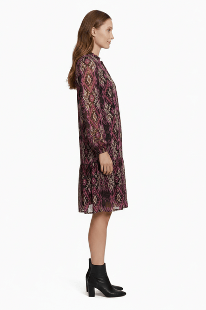 Cartoon Kleid in der Farbe Violet