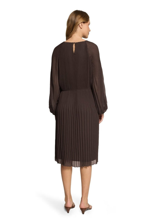 Cartoon Kleid Kurz 1/1 Arm in der Farbe Braun
