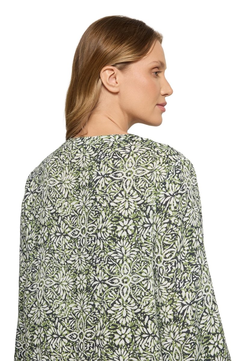 Cartoon Kleid Kurz 1/1 Arm in der Farbe Green