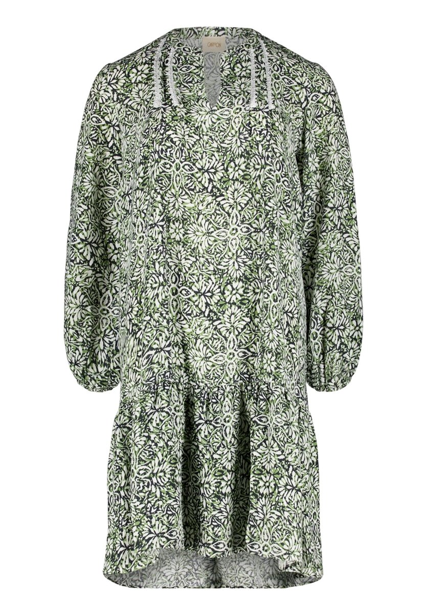 Cartoon Kleid Kurz 1/1 Arm in der Farbe Green