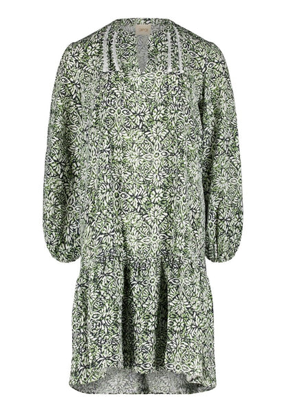 Cartoon Kleid Kurz 1/1 Arm in der Farbe Green