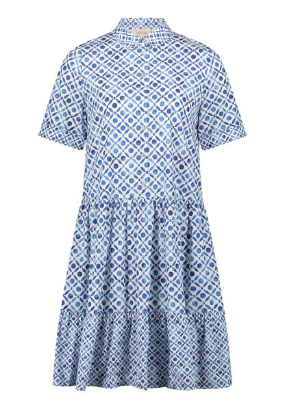 Cartoon Kleid Kurz 1/2 Arm