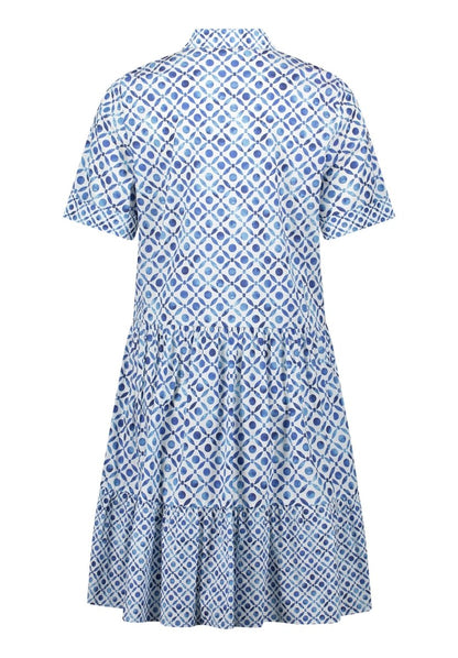 Cartoon Kleid Kurz 1/2 Arm