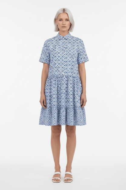 Cartoon Kleid Kurz 1/2 Arm