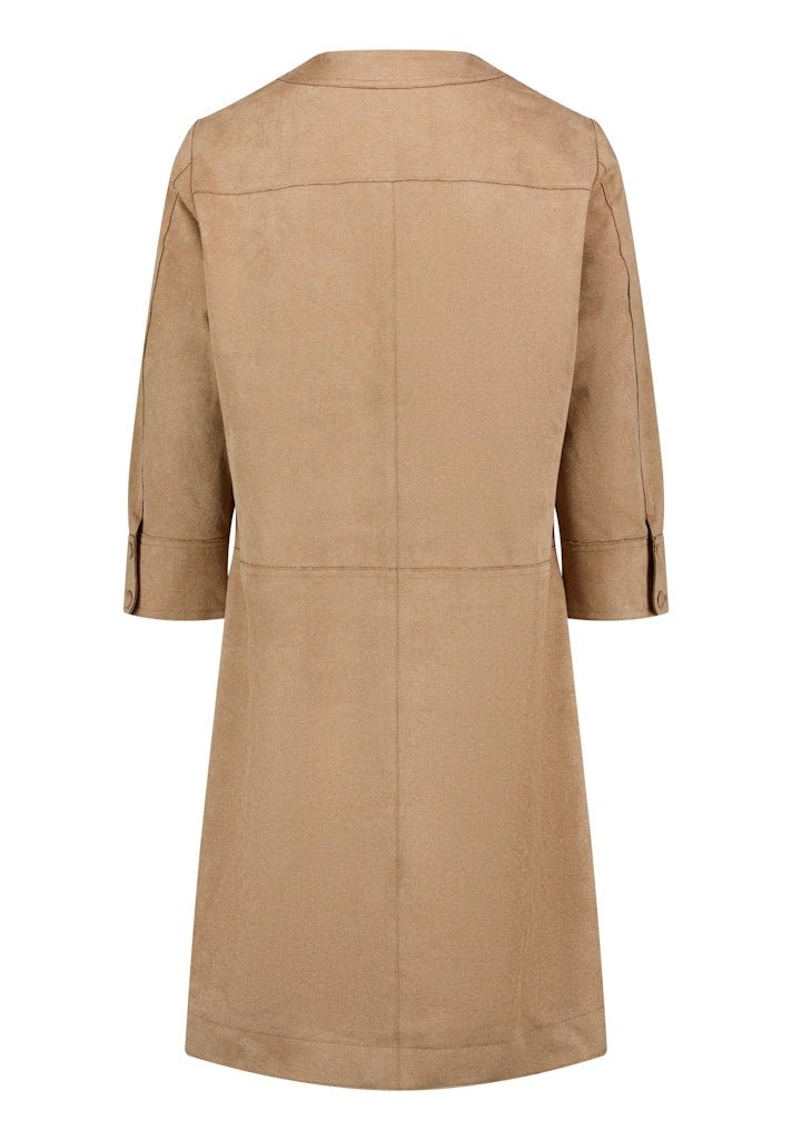 Cartoon Kleid Kurz 3/4 Arm Tiger's Eye