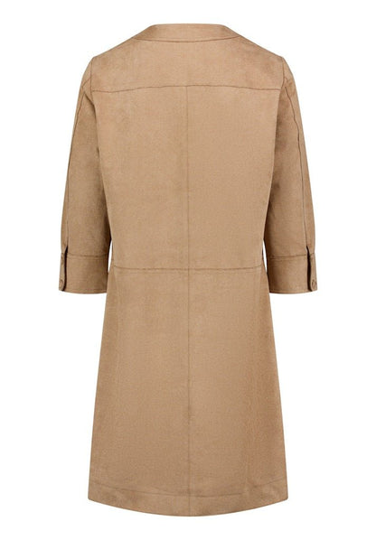 Cartoon Kleid Kurz 3/4 Arm Tiger's Eye