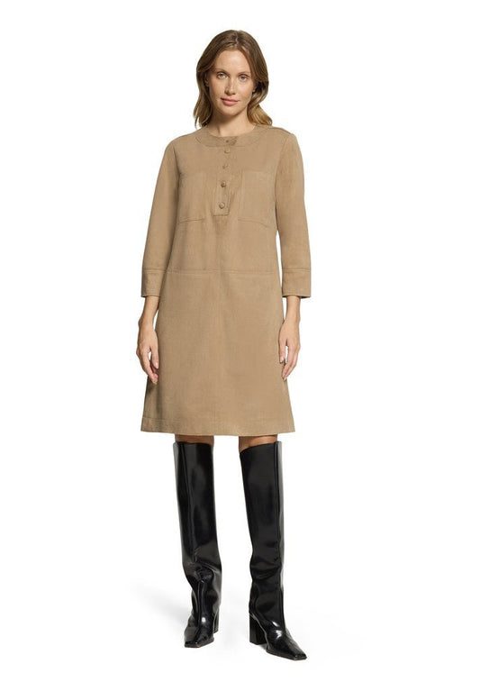 Cartoon Kleid Kurz 3/4 Arm Tiger's Eye