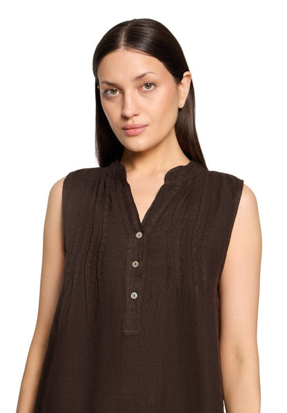 Cartoon Kleid Kurz ohne Arm in der Farbe Black