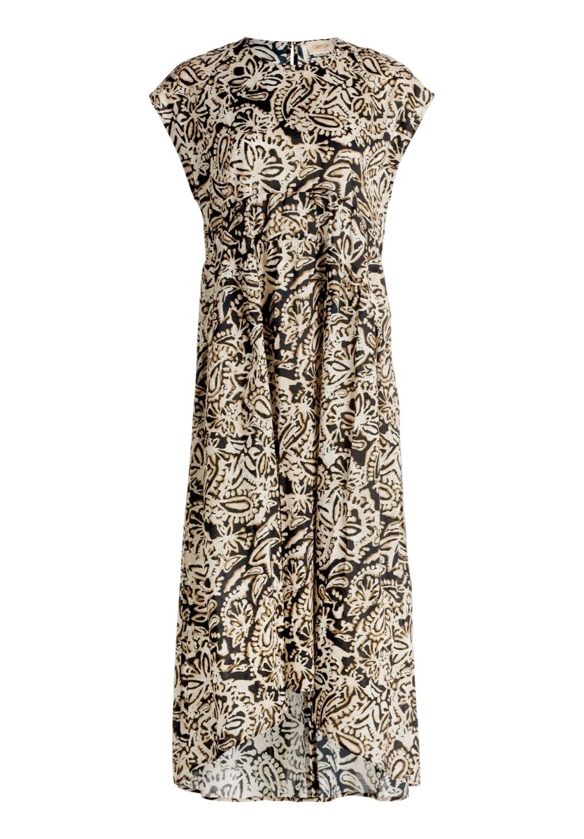 Cartoon Kleid Lang in der Farbe Beige