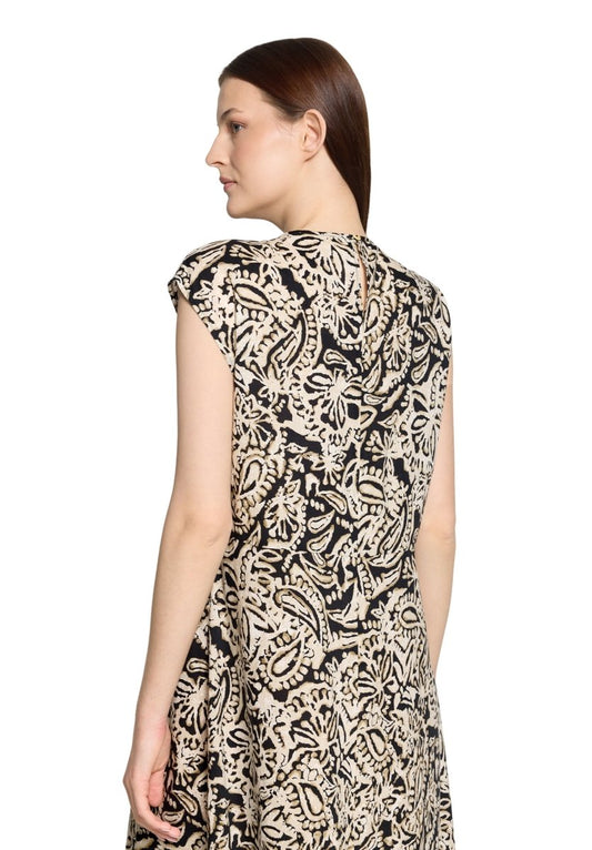 Cartoon Kleid Lang in der Farbe Beige