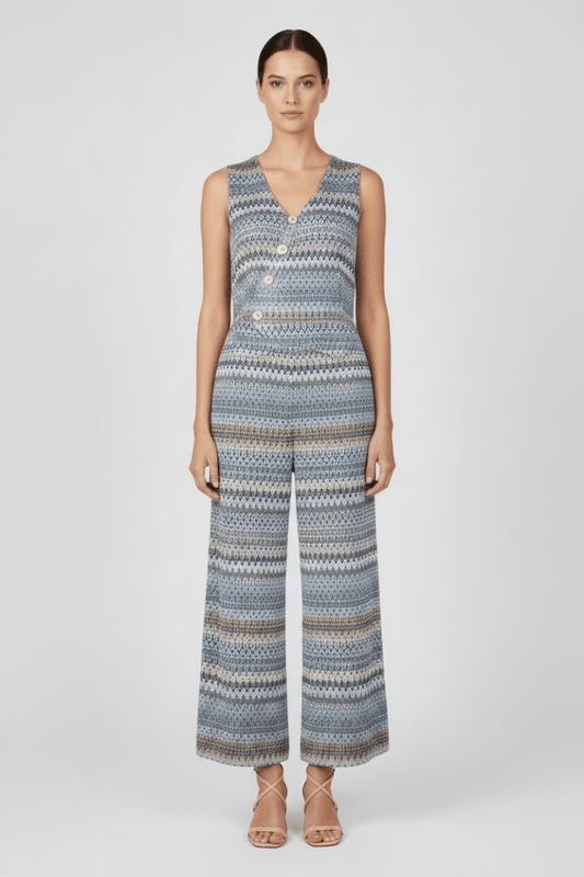 Cartoon Overall in der Farbe Blau