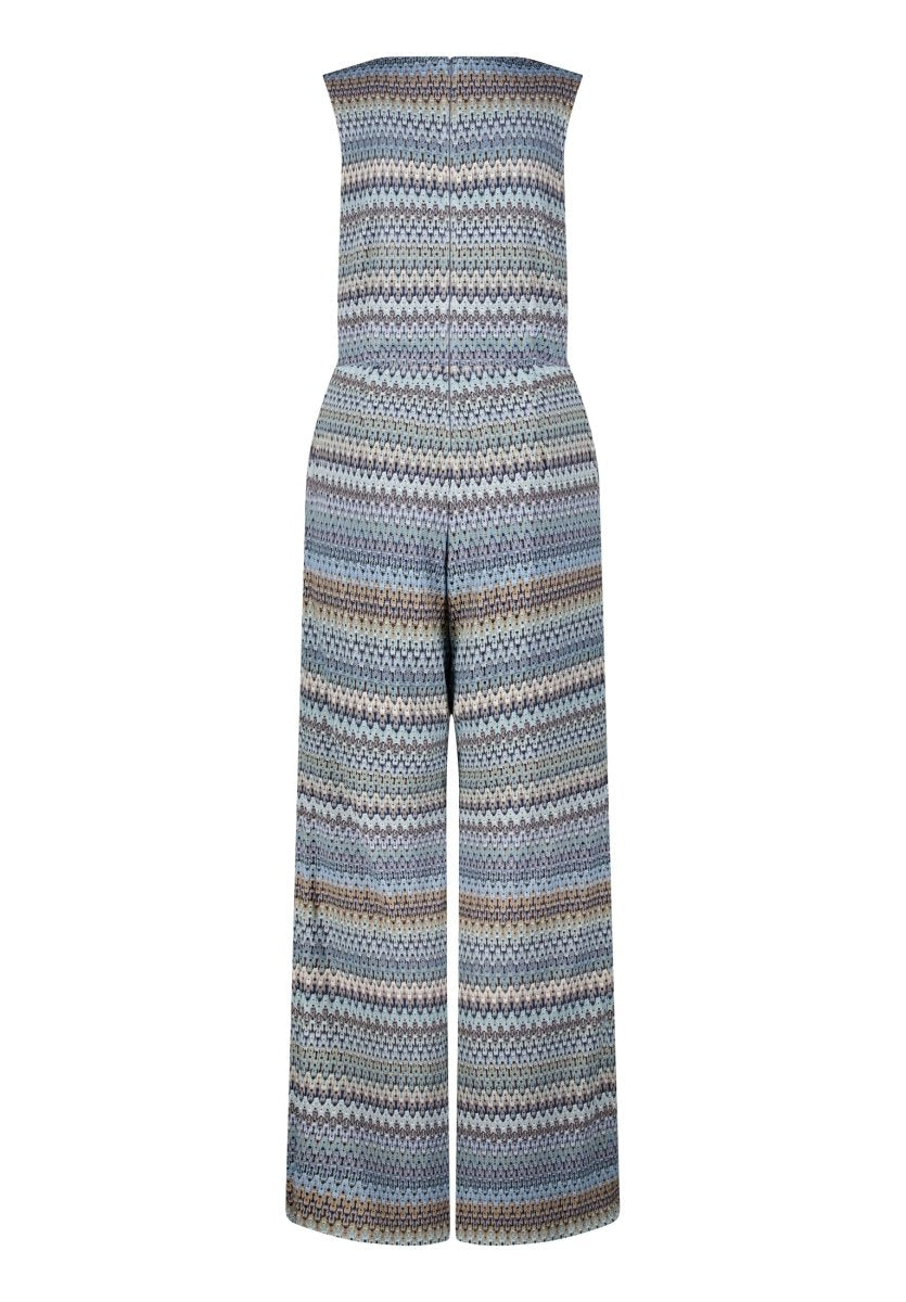 Cartoon Overall in der Farbe Blau