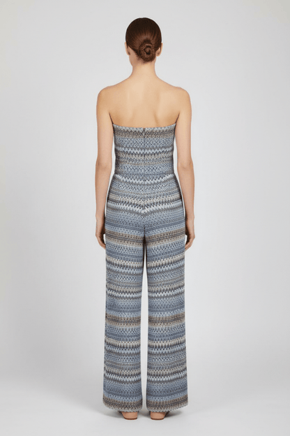 Cartoon Overall in der Farbe Blau
