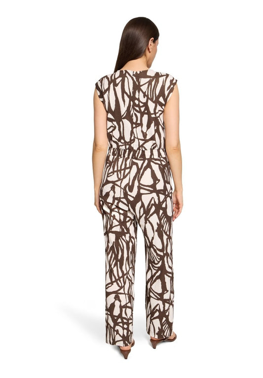 Cartoon Overall in der Farbe Braun