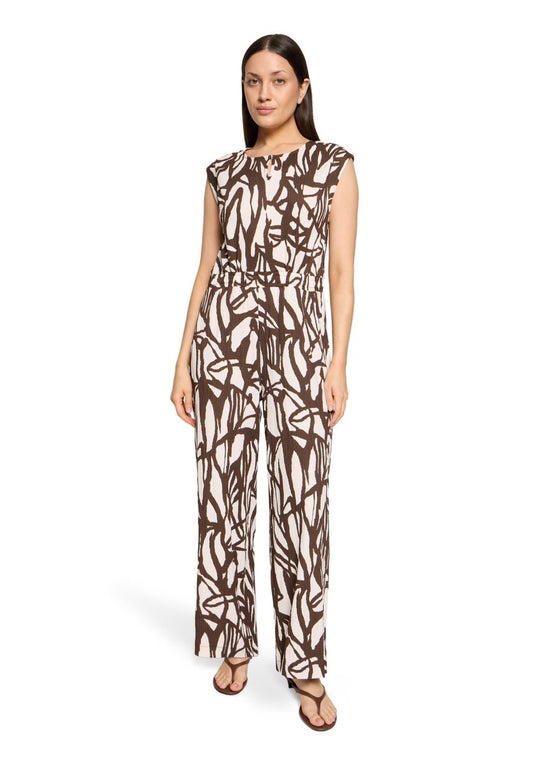 Cartoon Overall in der Farbe Braun