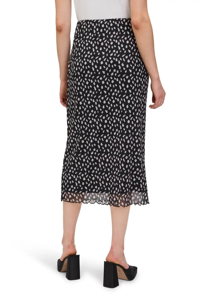 Cartoon Rock gefüttert lang Schwarz