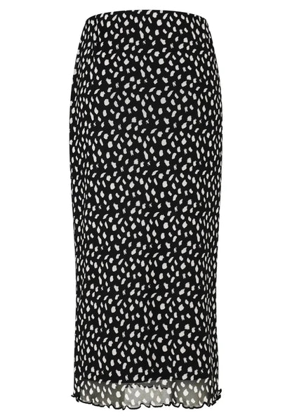 Cartoon Rock gefüttert lang Schwarz