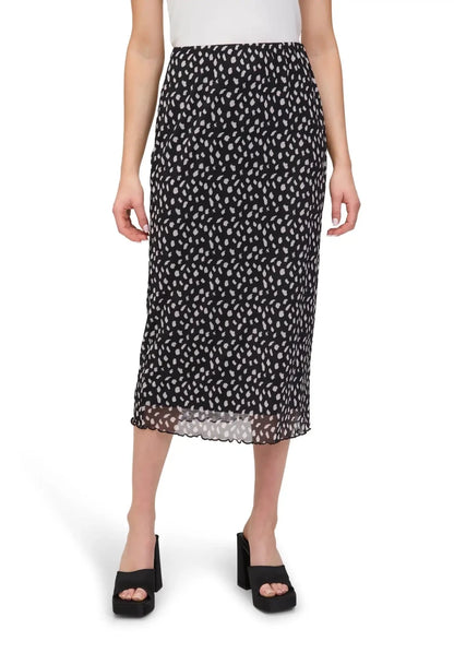 Cartoon Rock gefüttert lang Schwarz