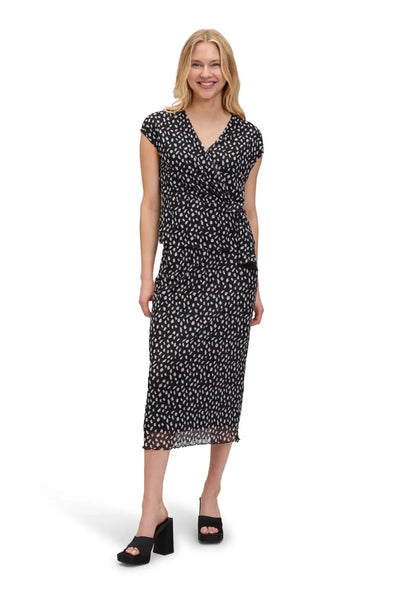 Cartoon Rock gefüttert lang Schwarz