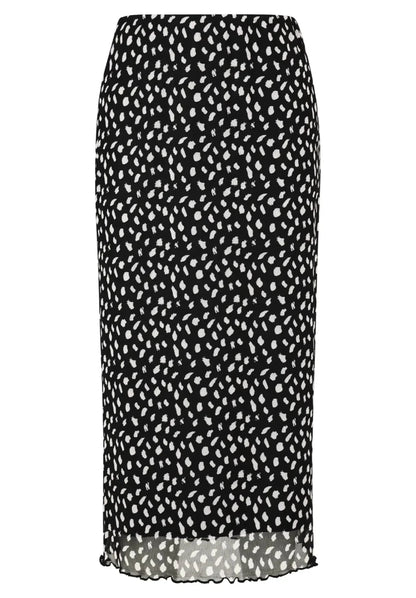 Cartoon Rock gefüttert lang Schwarz