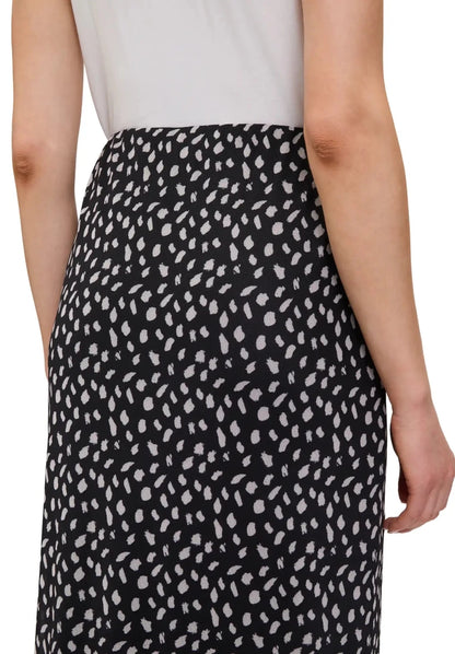 Cartoon Rock gefüttert lang Schwarz