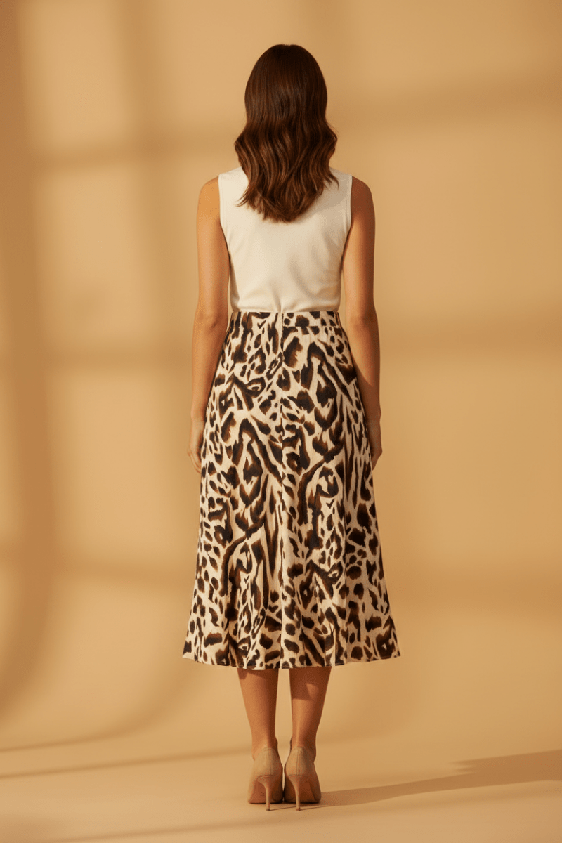 Cartoon Rock Lang Casual Animal Print