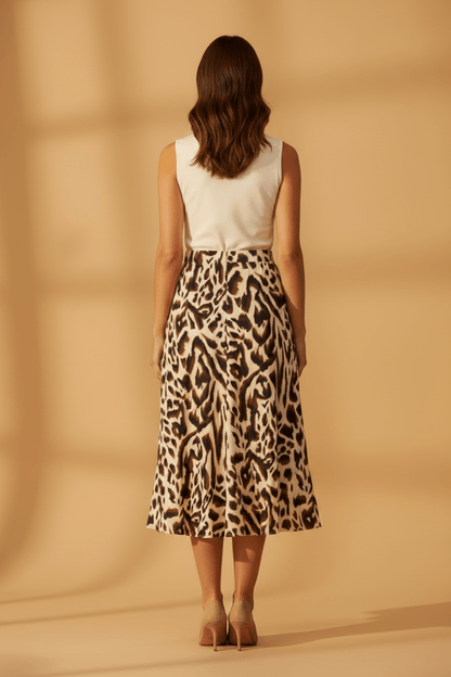 Cartoon Rock Lang Casual Animal Print